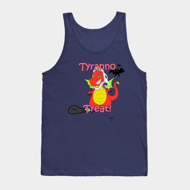 Tyranno-Treat! Tank Top by AMadCupofTee